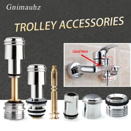 Water Leakage Repair Part Shower Faucet Lower Outlet Water Separator Bathtub Tap Pull Rod Diverter Valve Shower Column Switch