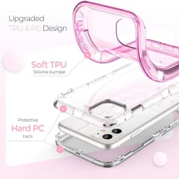 Hybrid Heavy Duty Dust Case For iPhone 16 15 13 11 12 14 Pro Max XSMAX XR XS SE 6 7 8 Plus Transparent Shockproof Armor Cover