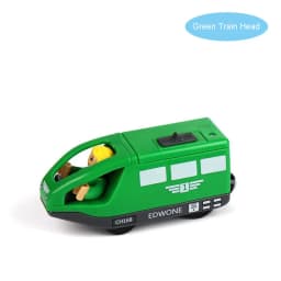 New Wooden Railway Electric Train Set Toys Model Train Fit Wood Car Tracks Birthday Christmas Gift For Childrens
