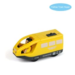 New Wooden Railway Electric Train Set Toys Model Train Fit Wood Car Tracks Birthday Christmas Gift For Childrens