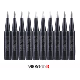 10PCS/Lot Lead-Free Soldering Iron Tip 900M-T-K/SK/I/IS/B/1C/2C/3C/4C/0.8D/1.2D/1.6D/2.4D/3.2D/SB For 936 937 Soldering Station