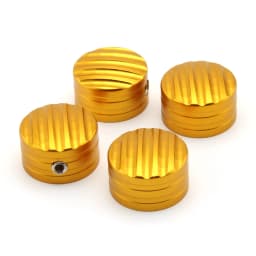 Black/Gold Motorcycle Head Bolts Cap Nut Cover CNC Aluminum For Triumph Bonneville T120 4Pcs/Set