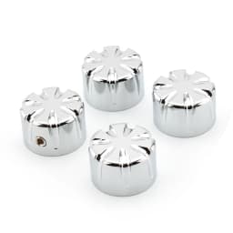 Black/Gold Motorcycle Head Bolts Cap Nut Cover CNC Aluminum For Triumph Bonneville T120 4Pcs/Set