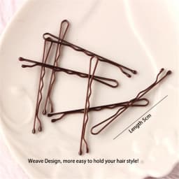 50/100/150PC Black Hairpins For Women Hair Clip Lady Bobby Pins Invisible Wave Hairgrip Barrette Hairclip Hair Clips Accessories