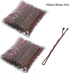 50/100/150PC Black Hairpins For Women Hair Clip Lady Bobby Pins Invisible Wave Hairgrip Barrette Hairclip Hair Clips Accessories