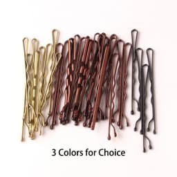 50/100/150PC Black Hairpins For Women Hair Clip Lady Bobby Pins Invisible Wave Hairgrip Barrette Hairclip Hair Clips Accessories