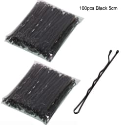 50/100/150PC Black Hairpins For Women Hair Clip Lady Bobby Pins Invisible Wave Hairgrip Barrette Hairclip Hair Clips Accessories