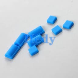 1set Replacement 8 in 1 Silicon Non-slip Rubber Feet Cover Set For Nintendo WII Console Nonslip Dust Cover