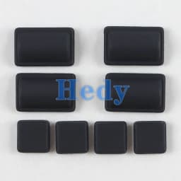 1set Replacement 8 in 1 Silicon Non-slip Rubber Feet Cover Set For Nintendo WII Console Nonslip Dust Cover