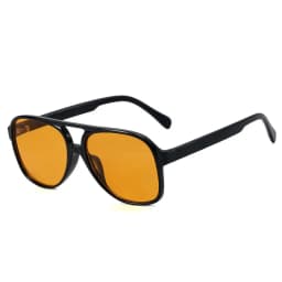 STORY Fashion Vintage Fashion Orange Pilot Sunglasses Women Men Brand Designer Retro Tortoise Aviation Sun Glasses UV400 S40032N