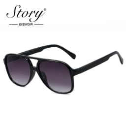 STORY Fashion Vintage Fashion Orange Pilot Sunglasses Women Men Brand Designer Retro Tortoise Aviation Sun Glasses UV400 S40032N