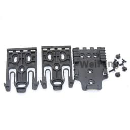 Hunting Quick Locking System Kit Drop Thigh Strap Band with QLS 19 22 Gun Holster for GL 17/USP/Betta M9 Belt Platfrom