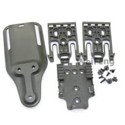 Hunting Quick Locking System Kit Drop Thigh Strap Band with QLS 19 22 Gun Holster for GL 17/USP/Betta M9 Belt Platfrom