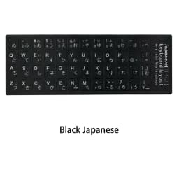 Russian French English Arabic Spanish Portuguese Hebrew Keyboard Stickers Letter Alphabet Layout Sticker For Laptop Desktop PC