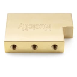 Musiclily Ultra Full Solid Brass/Steel L Shaped Tremolo Block for Electric Guitar Floyd Rose Locking Tremolo Bridge