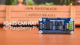 Raspberry Pi RS485 CAN HAT 3.3V MCP2515 SP3485 SPI Interface Allows Stable Long-Distance Communication for Pi 4B/3B+/3B/Zero