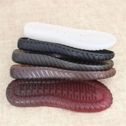 Rubber Soles Autumn Winter Hooks Soles Transparent Crystal Shoes Protector Non-slip Tendon Bottom Hand-knitted Slippers Sandals