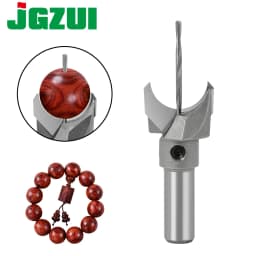Fozhu Cutter Tungsten Steel Fozhu Router Bit Fozhu Small Hole Round Bead Cutter Wood Bead Hand String Tool Fota Cutter Drill