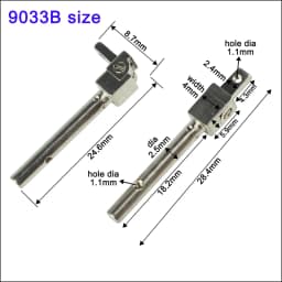 1pair 4mm Width Quality Plastic Glasses Spring Hinges Spare Parts for Acetate Sunglasses Eyeglasses Eyewerar Frames 9033