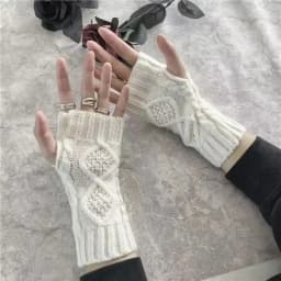Anime Gloves Cosplay Darkly Ninja Mitten Oversleeve Man Women Fashion Sun Block Keep Warm Cuff Lolita Fingerless Arm Warmers