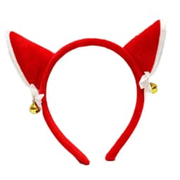 Plush Cow Ear Headband Cosplay Hair Hoop animal hairband cattle horn headwear Devil Headdress