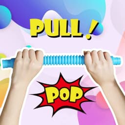 4 Pack Mini Tube Sensory Fidget Toy Colorful Heavy-Duty for Construction Building Educational Toys for Stress Autism ADHD