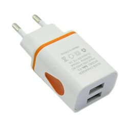 USB Wall Charger for Samsung Xiaomi Dual Port 2A Output Travel Plug Power Adapter Compatible for Phone EU/US Plug