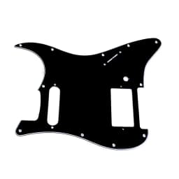 3 Ply Black Guitar Pickguard For Fender Stratocaster HS Single . Humbucker