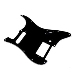 3 Ply Black Guitar Pickguard For Fender Stratocaster HS Single . Humbucker