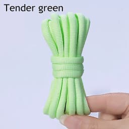 1 Pair Oval Shoe Laces Half Round Athletic Shoelaces for Running Sneakers Laces Shoes Strings Durable without Fading Shoelace