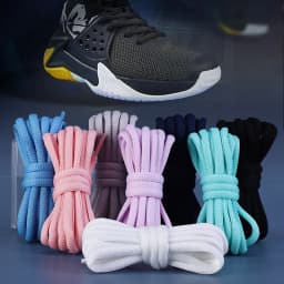 1 Pair Oval Shoe Laces Half Round Athletic Shoelaces for Running Sneakers Laces Shoes Strings Durable without Fading Shoelace