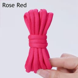 1 Pair Oval Shoe Laces Half Round Athletic Shoelaces for Running Sneakers Laces Shoes Strings Durable without Fading Shoelace