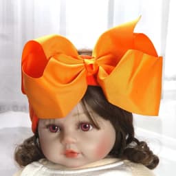 8inch Bows Nylon Headbands for Baby Girls Kids Soft Bows Knot Turban Hair Bands Baby Hair Accessories Children Headwear