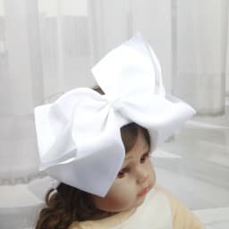8inch Bows Nylon Headbands for Baby Girls Kids Soft Bows Knot Turban Hair Bands Baby Hair Accessories Children Headwear