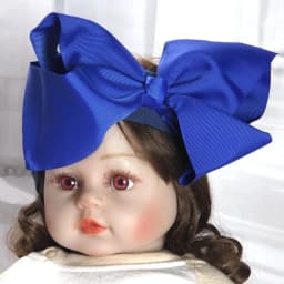 8inch Bows Nylon Headbands for Baby Girls Kids Soft Bows Knot Turban Hair Bands Baby Hair Accessories Children Headwear