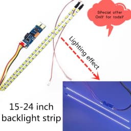 NEW 540mm LED Backlight Strip Light Kit DC 10-30V 24 Inch CCFL LCD Screen To LED Monitor Constant Current Plate