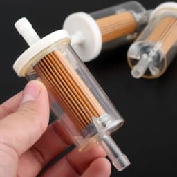 1X 14469B 695666 Fuel Filter fit For Briggs & Stratton 1/4'' Fuel Filter Inline Replaces 695666 14469B BTT 30 Micron