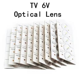 LED Light Strip LED Backlight Lamp Beads 3V/6V SMD Lamp Beads With Optical Lens Fliter For 32-65 Inch LED TV Repair Brand New