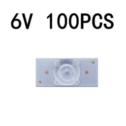 LED Light Strip LED Backlight Lamp Beads 3V/6V SMD Lamp Beads With Optical Lens Fliter For 32-65 Inch LED TV Repair Brand New