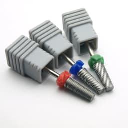 Quality Left and Right 5In1 Tungsten Carbide Nail Drill Bit Milling Eletric Manicure Machine Equipment Cuticle Clean Burr