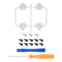 eXtremeRate Ergonomic Split Dpad Buttons (SDP Buttons) Compatible with ps5/ps5 EDGE, Compatible with ps4 All Model Controllers