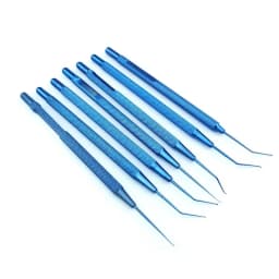 Titanium ophthalmic hooks Various types Akahoshi Nucleus Manipulator ophthalmic instruments