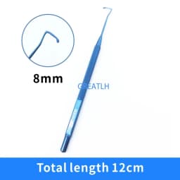 Titanium ophthalmic hooks Various types Akahoshi Nucleus Manipulator ophthalmic instruments