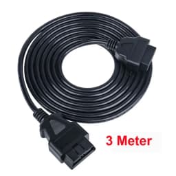 1M 3M OBD2 Diagnostic Extension Cable 16 Pin Male To 16Pin Female OBD Connector for 12V 24V Diesel Gaslion Car ELM327 OBD Extend