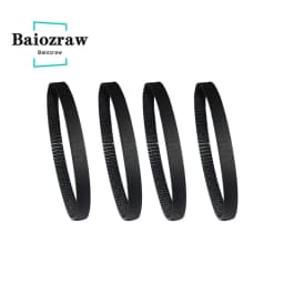 3D Printer Parts GT2 10mm Closed Loop Rubber Timing Belt 192 200 202 220 232 240 250 260 280 294 300 320 340 350 360mm 2GT 1pcs