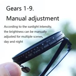Hand Made ND9 Retro Punk Polarized Men Round Adjustable Sunglasses Women UV Anti UV Fishing Sunglasses ND Filter