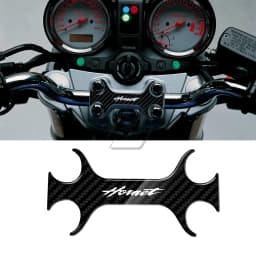 3D Carbon-look Upper Triple Yoke Defender Case for Honda Hornet 600 Uo To 2004