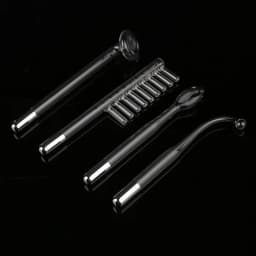 Replacement Violet Red High Frequency Electrodes Glass Tube for Facial Body Wand Acne Spot Wrinkle Removal Skin Care Beauty