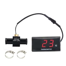 Motorcycle KOSO Water Temperature Mini Meter For XMAX250 300 NMAX CB 400 CB500X Sensor Water Temp Adapter Scooter And Racing