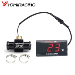 Motorcycle KOSO Water Temperature Mini Meter For XMAX250 300 NMAX CB 400 CB500X Sensor Water Temp Adapter Scooter And Racing